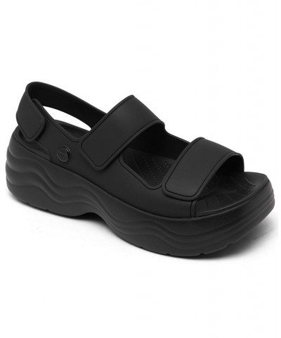 Women's Skyline Sandals Black $44.20 Shoes