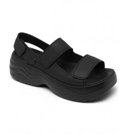 Women's Skyline Sandals Black $44.20 Shoes