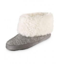 Women's Marisol Boot Slippers Gray $17.04 Shoes