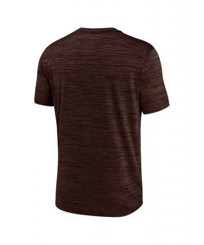 Men's Brown San Diego Padres Wordmark Velocity Performance T-shirt $27.99 T-Shirts