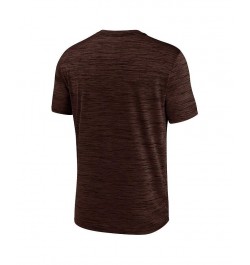 Men's Brown San Diego Padres Wordmark Velocity Performance T-shirt $27.99 T-Shirts