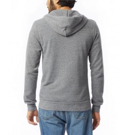 Men's Rocky Zip Hoodie Gray $36.34 Sweatshirt