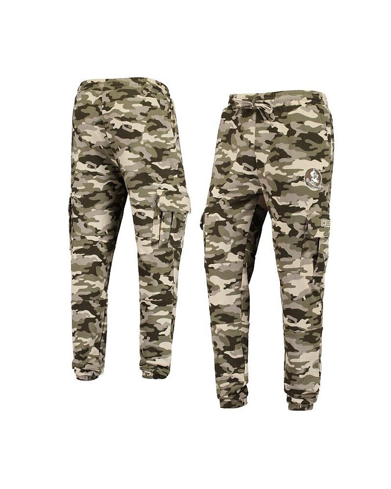 Men's Camo Florida State Seminoles OHT Military-Inspired Appreciation Code Fleece Pants $35.74 Pants