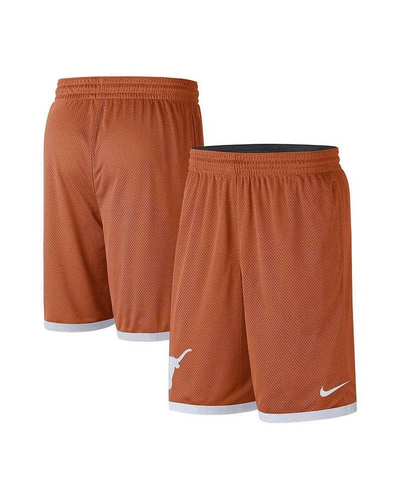 Men's Burnt Orange and White Texas Longhorns Logo Performance Shorts $23.21 Shorts