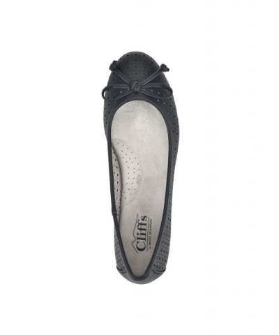 Women's Cheryl Ballet Flats Gray $35.19 Shoes