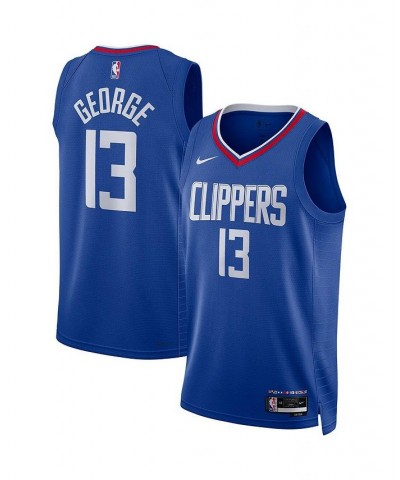 Unisex Paul George Royal LA Clippers 2022/23 Swingman Jersey - Icon Edition $51.99 Jersey