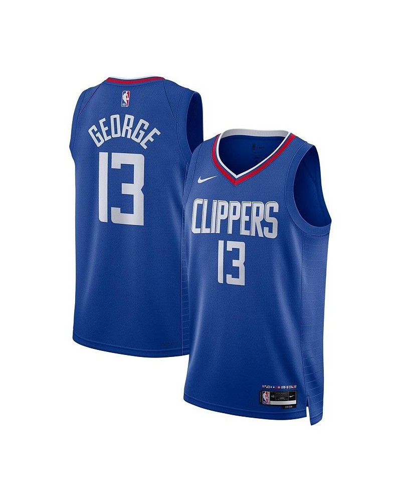 Unisex Paul George Royal LA Clippers 2022/23 Swingman Jersey - Icon Edition $51.99 Jersey