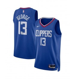 Unisex Paul George Royal LA Clippers 2022/23 Swingman Jersey - Icon Edition $51.99 Jersey