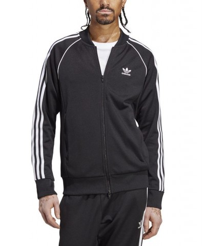 Adicolor Classics Superstar Slim-Fit Zip-Front Track Jacket Black $45.05 Jackets