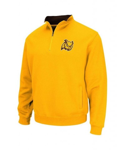 Men's Gold Rowan Profs Tortugas Quarter-Zip Sweatshirt $23.10 Sweatshirt