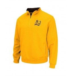 Men's Gold Rowan Profs Tortugas Quarter-Zip Sweatshirt $23.10 Sweatshirt