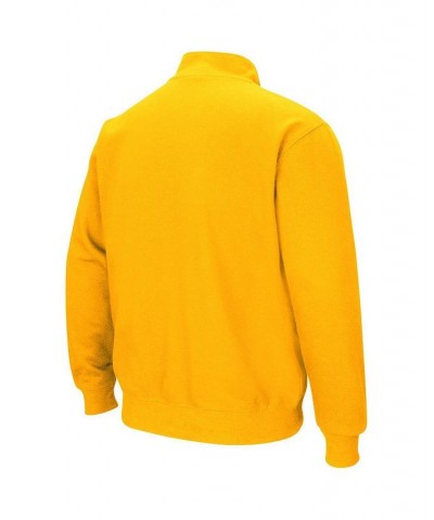 Men's Gold Rowan Profs Tortugas Quarter-Zip Sweatshirt $23.10 Sweatshirt