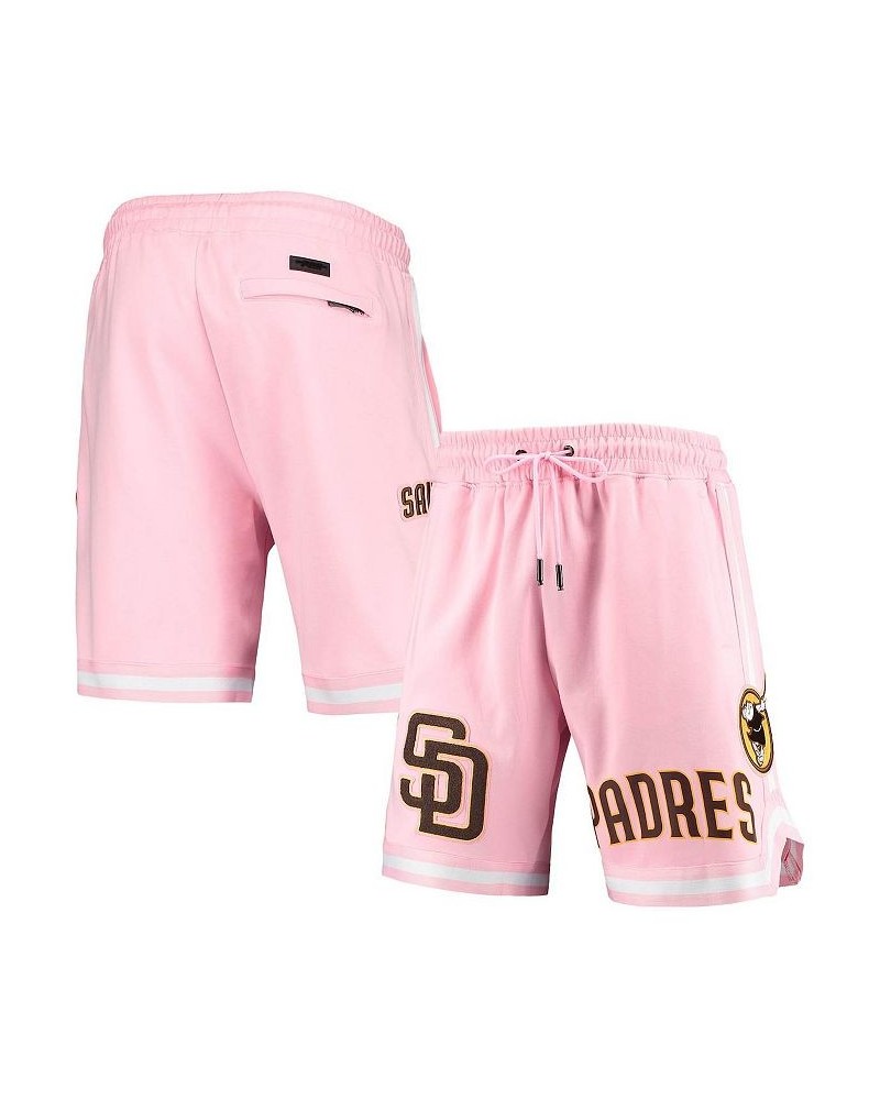 Men's Pink San Diego Padres Logo Club Shorts $36.30 Shorts