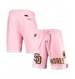 Men's Pink San Diego Padres Logo Club Shorts $36.30 Shorts