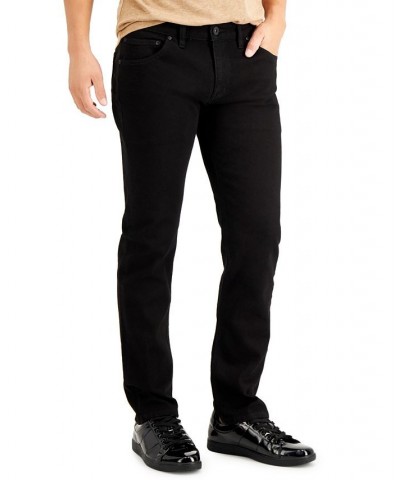 Men's Slim Straight Jeans Black $23.99 Jeans