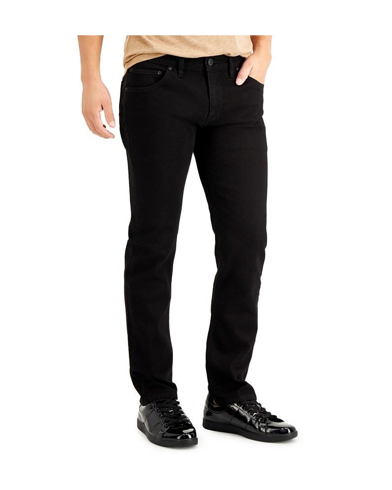 Men's Slim Straight Jeans Black $23.99 Jeans