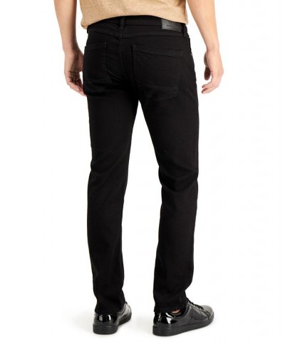 Men's Slim Straight Jeans Black $23.99 Jeans