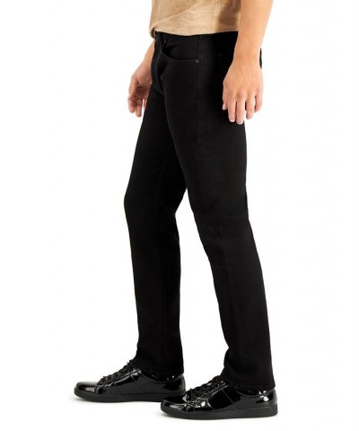 Men's Slim Straight Jeans Black $23.99 Jeans