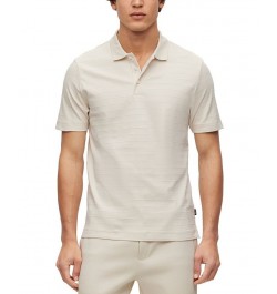 BOSS Men's Regular-Fit Polo Shirt in a Cotton Blend White $55.20 Polo Shirts