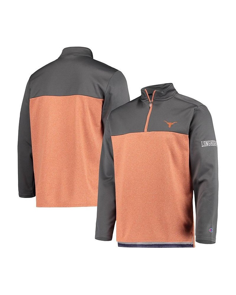 Men's Texas Orange Texas Longhorns Gameday Quarter-Zip Jacket $34.19 Jackets