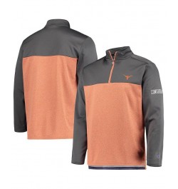 Men's Texas Orange Texas Longhorns Gameday Quarter-Zip Jacket $34.19 Jackets