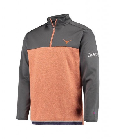 Men's Texas Orange Texas Longhorns Gameday Quarter-Zip Jacket $34.19 Jackets