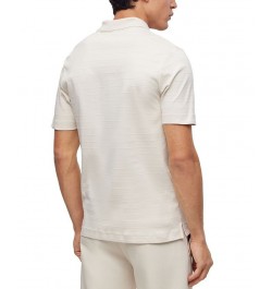 BOSS Men's Regular-Fit Polo Shirt in a Cotton Blend White $55.20 Polo Shirts