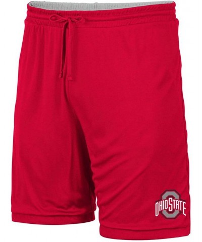 Men's Scarlet, Gray Ohio State Buckeyes Wiggum Reversible Logo Shorts $19.79 Shorts