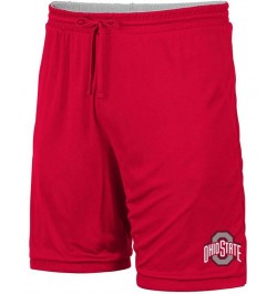 Men's Scarlet, Gray Ohio State Buckeyes Wiggum Reversible Logo Shorts $19.79 Shorts