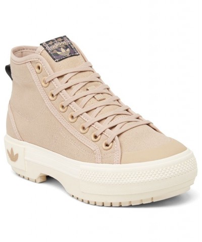 Women's Originals Nizza Trek Sneaker Boots Tan/Beige $50.35 Shoes