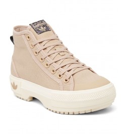 Women's Originals Nizza Trek Sneaker Boots Tan/Beige $50.35 Shoes