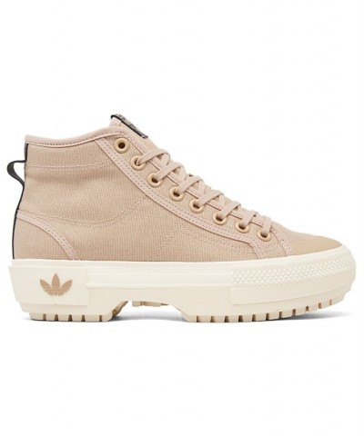 Women's Originals Nizza Trek Sneaker Boots Tan/Beige $50.35 Shoes