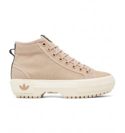 Women's Originals Nizza Trek Sneaker Boots Tan/Beige $50.35 Shoes