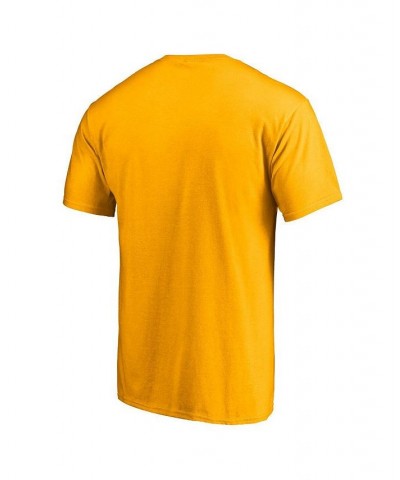 Men's Branded Anthony Davis Gold Los Angeles Lakers Pick and Roll T-shirt $19.37 T-Shirts