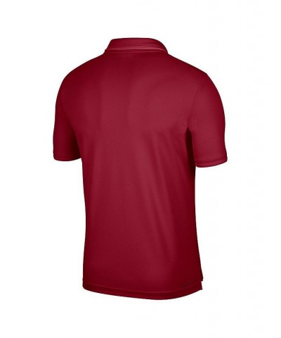 Men's Crimson Oklahoma Sooners UV Performance Polo Shirt $32.23 Polo Shirts