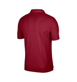 Men's Crimson Oklahoma Sooners UV Performance Polo Shirt $32.23 Polo Shirts