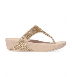 Women's Lulu Glitter Toe-Thongs Sandal Ivory/Cream $45.90 Shoes