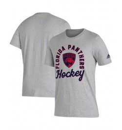 Men's Gray Florida Panthers Amplifier T-shirt $14.00 T-Shirts