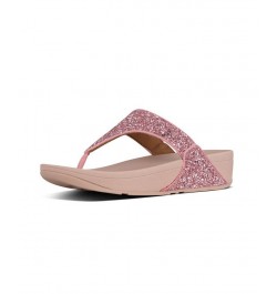 Women's Lulu Glitter Toe-Thongs Sandal Ivory/Cream $45.90 Shoes