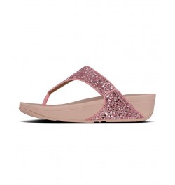 Women's Lulu Glitter Toe-Thongs Sandal Ivory/Cream $45.90 Shoes