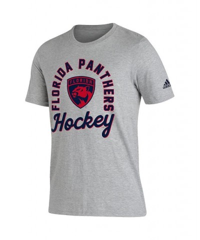 Men's Gray Florida Panthers Amplifier T-shirt $14.00 T-Shirts