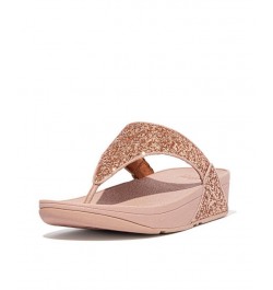 Women's Lulu Glitter Toe-Thongs Sandal Ivory/Cream $45.90 Shoes