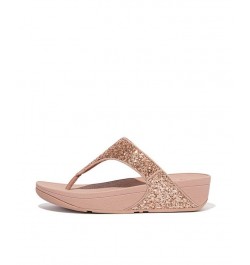 Women's Lulu Glitter Toe-Thongs Sandal Ivory/Cream $45.90 Shoes