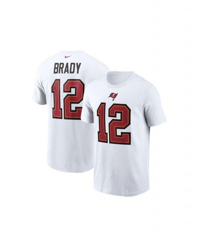 Tampa Bay Buccaneers Men's Pride Name and Number Wordmark T-Shirt Tom Brady $15.48 T-Shirts