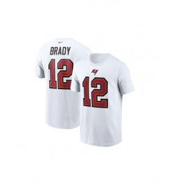 Tampa Bay Buccaneers Men's Pride Name and Number Wordmark T-Shirt Tom Brady $15.48 T-Shirts