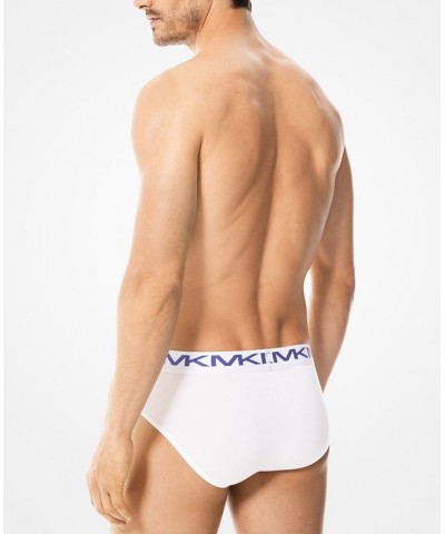 Men's 3-Pk. Stretch Factor Low-Rise Briefs White $32.45 Underwear