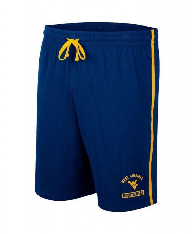 Men's Navy West Virginia Mountaineers Thunder Slub Shorts $16.20 Shorts