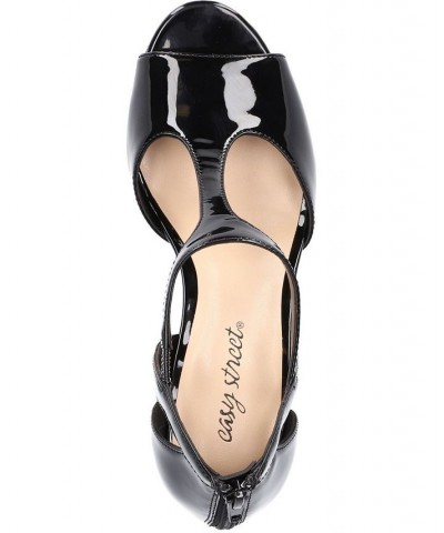 Women's Flash Dress Sandals Black $33.75 Shoes