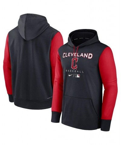 Men's Navy, Red Cleveland Guardians Authentic Collection Performance Hoodie $36.90 Sweatshirt