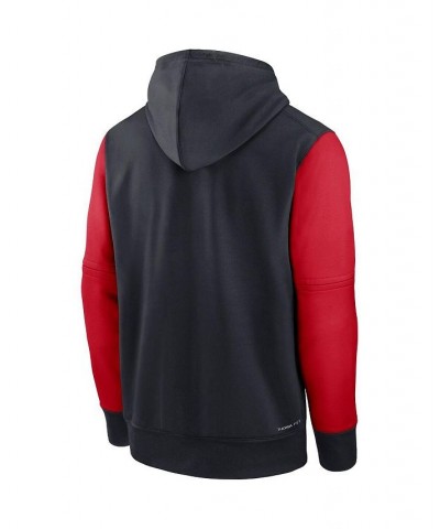 Men's Navy, Red Cleveland Guardians Authentic Collection Performance Hoodie $36.90 Sweatshirt